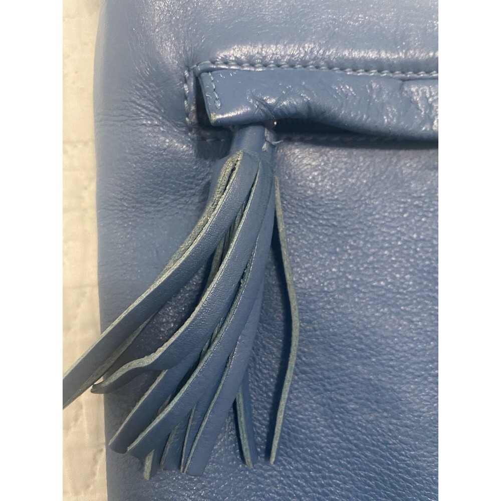 OSP Osprey London Leather Crossbody Handbag Purse Teal Bag Purse